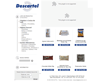 Tablet Screenshot of descartel.com.br